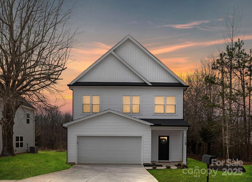 Qualifies for 100% financing & $20,000 in closing costs! 5 homes available! Stunning move in ready new construction 4 bedroom single family home located minutes from all the city has to offer. Open floor plan featuring 9 foot ceilings on both levels and luxurious finishes such as quartz countertops, white shaker cabinetry with soft close doors & dovetail drawers, subway tiled backsplash, and pendant lighting. An acre of common open space and tree save area for homeowners to enjoy. Turnkey move in ready home perfect for first time buyers and investors. Loaded with upgrades including white oak luxury vinyl plank flooring throughout, Pella windows & doors, stainless steel appliances, black hardware and Moen plumbing fixtures. Primary suite offers huge walk in closet and ensuite bath with shower & dual vanity. Guest bath offers a tub & dual vanity. Complete with a dedicated home office on the main, 2 car garage and covered rear patio overlooking flat back yard. Builder warranty included.