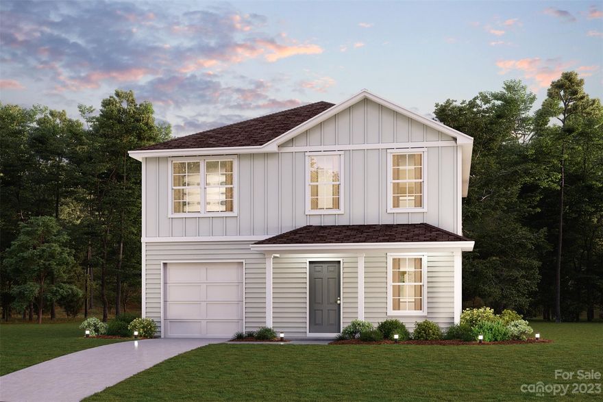 Welcome home to this NEW Single-Story Home in the Oak Ridge Community! The desirable Bennington plan boasts an open design encompassing the Living, Dining, and Kitchen spaces. The Kitchen features gorgeous cabinets, granite countertops, and Stainless-Steel Appliances (Including Range with a Microwave hood and Dishwasher). The primary suite has a private bath, dual vanity sinks, and a walk-in closet. This Home also includes 3 more bedrooms and a whole secondary bathroom.