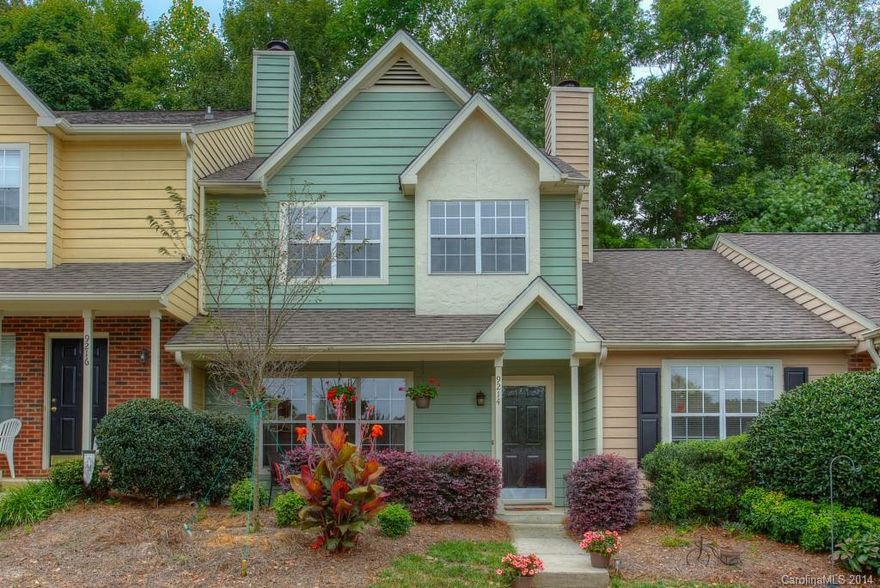 Beautifully maintained 3 bedroom home in highly sought after Raintree Country Club neighborhood! Top Charlotte Schools! Gorgeous kitchen offers granite countertops & island for great working space! Fireplace in Great Room! 2012 roof, upgraded lighting fixtures! Spacious rooms for living! Master has vaulted ceilings! Ceiling fans in most every room. Rocking chair front porch, and private rear patio. Walking distance to Arboretum, and minutes to Promenade, SouthPark, and quick commute uptown!