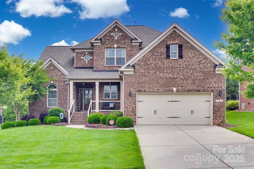 Welcome to this beautifully maintained 4-bedroom, 3.5-bath home offering over 3,100 square feet of comfortable and flexible living space. Located in the highly desirable Hollister neighborhood, this home features a main-level primary suite, perfect for ease and privacy. The open-concept layout flows seamlessly into a spacious kitchen and living area—ideal for entertaining or everyday living. Upstairs, you'll find generously sized bedrooms and a large bonus room, perfect for a game room or media space. Step outside to a flat, fenced backyard complete with a cozy fire pit—ready for summer nights and outdoor gatherings. Enjoy resort-style neighborhood amenities including walking trails, an outdoor pool, playground and tennis courts. This home offers the perfect blend of style, comfort and lifestyle within minutes of dining, shopping and top-rated Weddington schools. Don’t miss your chance to own this move-in-ready gem that truly has it all—space, location, and lifestyle.