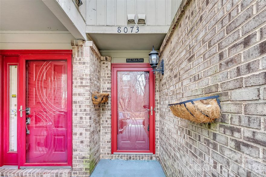 Welcome to the heart of it all in South Charlotte’s desirable Treva Woods! This stunning 2-bedroom, 2-bath townhome perfectly blends style, comfort, and peace of mind. Step through the charming red door into a dramatic 2-story living room, anchored by a real wood-burning fireplace and sleek, dark LVP flooring. The "cute kitchen" is ready for your culinary adventures, featuring a flat-top stove, pantry shelving, and a suite of newer stainless steel appliances (all under 3 years old).

Designed for flexible living, the main floor hosts a spacious guest bedroom with double closets and a full tile bath. Upstairs, you’ll find a massive private loft/primary suite complete with two generous closets and its own en-suite bath.

Worry-free ownership is the name of the game here! Major big-ticket items are already handled: a high-quality Lennox HVAC (3 years), newer roof (<10 years), fresh paint (<3 years), and plush carpet (3 years). Enjoy your morning coffee on the private back patio with extra storage, or cool off in the community pool. With a low $220/month HOA that covers water, trash, and exterior maintenance, plus two assigned parking spots, this home offers incredible value. Opportunities like this in 28226 do not last—don’t delay, schedule your showing today!