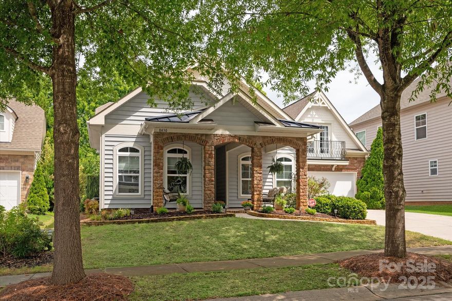 Welcome to 8430 Fairlight Drive in the charming community of Cureton. This impeccably maintained 4BR/3BA home delivers forever charm and modern convenience with an attached garage and spacious backyard. ideal for either relaxing or entertaining, enjoy over 2,400 square feet of thoughtfully designed living featuring elegant moldings, high ceilings, oversized windows and rich hardwood floors. The main living area charms with beautiful new light fixtures and a cozy fireplace, all set atop plush new carpet on the stairs plus a bonus room. Beautifully renovated, the stylish kitchen is outfitted with new cabinets, a striking marble backsplash, sleek quartz countertops, and new appliances, a true culinary haven. Four bedrooms and three full baths encompass this home. Outside, relax on your stone patio from your private, fully fenced backyard. An opportunity not to be missed in the heart of Waxhaw.