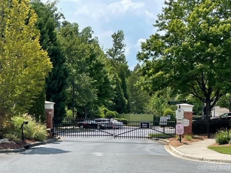 Fully furnished condo - Live in the heart of Ballantyne in the gated community of Belle Vista. The first level is the location of this stunning 2-bedroom and 2-bathroom condo. A welcoming atmosphere is created by the open floor plan as you enter, which leads to a spacious living room and dining area. There is a primary suite and a large bathroom with walk-in closet, as well as a second bedroom on the opposite side. Take pleasure in the convenience of a private pool and club house, which are perfect for hosting gatherings or relaxing on sunny days.  You can enjoy shopping and dining out at upscale restaurants and trendy shopping spots in less than a half-mile. Commuting to work, South Park, or exploring the city has never been easier with easy access to I-485. Don't miss the chance to see this beautifully maintained and elegant condo. Be a part of the life in Ballantyne - the Belle Vista community!!
