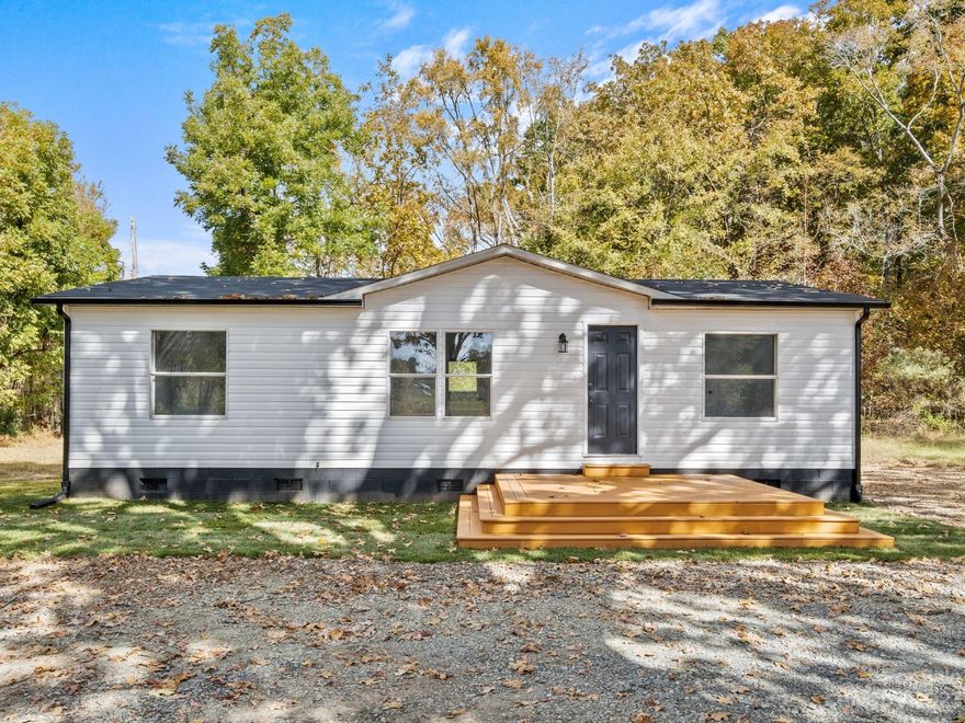 Incredible opportunity to own this stunning, fully updated three-bedroom, two-bath home sitting on 3.65 acres. As you enter the home, you are greeted with an open floor plan that seamlessly ties the kitchen and living area together. The kitchen features new stainless steel appliances and easy access to the spacious yard. The primary suite is conveniently located off the living room and features, a walk-in closet, and a fully updated bathroom with luxury tile and soaking tub. Updates also include brand new roof, gutters, siding, and gravel driveway. All within minutes to popular stores, restaurants, and entertainment that Midland has to offer.