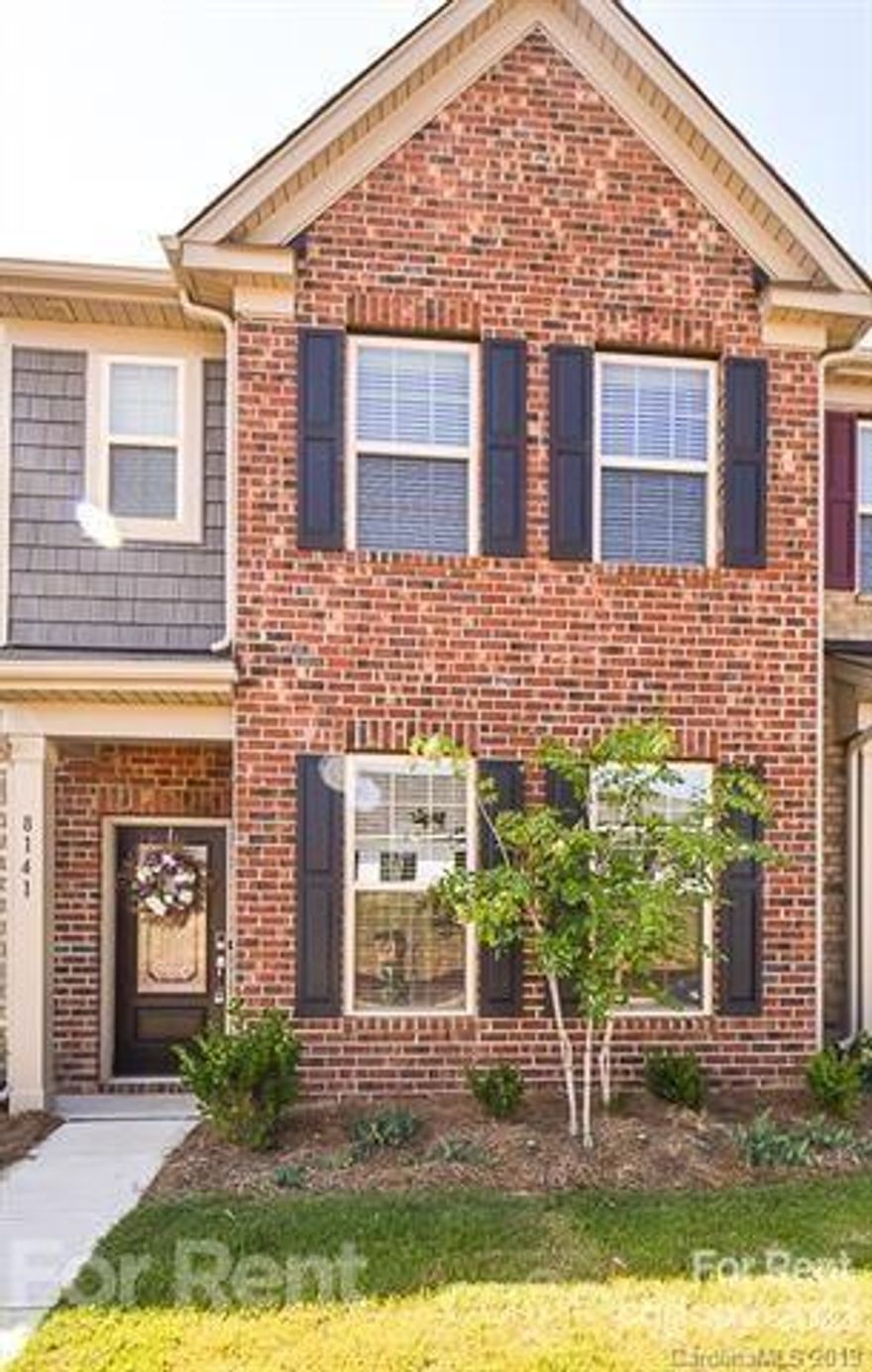 Double master Townhouse with garage in prime Indian Land location! Walk to new shopping center with Harris Teeter and restaurants! Newly built in 2019, this home features an open floor plan with granite counter tops, subway tile backsplash, stainless steel appliances, and staggered cabinets. There is a half bath downstairs as well as a full master suite with a HUGE walk in closet and en-suite bathroom featuring dual sinks and a separate garden tub and shower. Upstairs is a second master suite (with dual sink vanity and separate garden tub/shower) and a guest bedroom, both with oversized walk in closets. Also featured upstairs is a good sized loft, hall bathroom, and large laundry room with washer/dryer included. The backyard is private and gives access to the 1 car fully finished, detached garage. Smart home enabled with Alexa. Available for middle may move in. only dogs under 25 pounds. Upstairs carpet has been replaced with the same wood as the first floor.