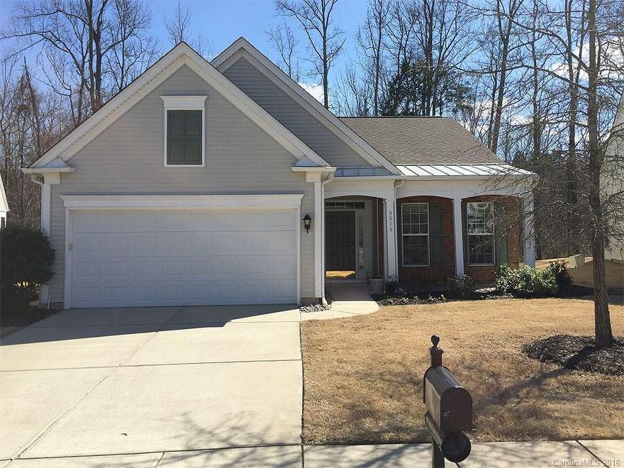 Beautifully maintained ranch in highly sought after Auburn Place. Premium lot backs up to the greenway for unparalleled privacy. Recently installed laminate flooring throughout the house with the exception of master bedroom, extra cabinets in garage and laundry, W/D and refrigerator to remain