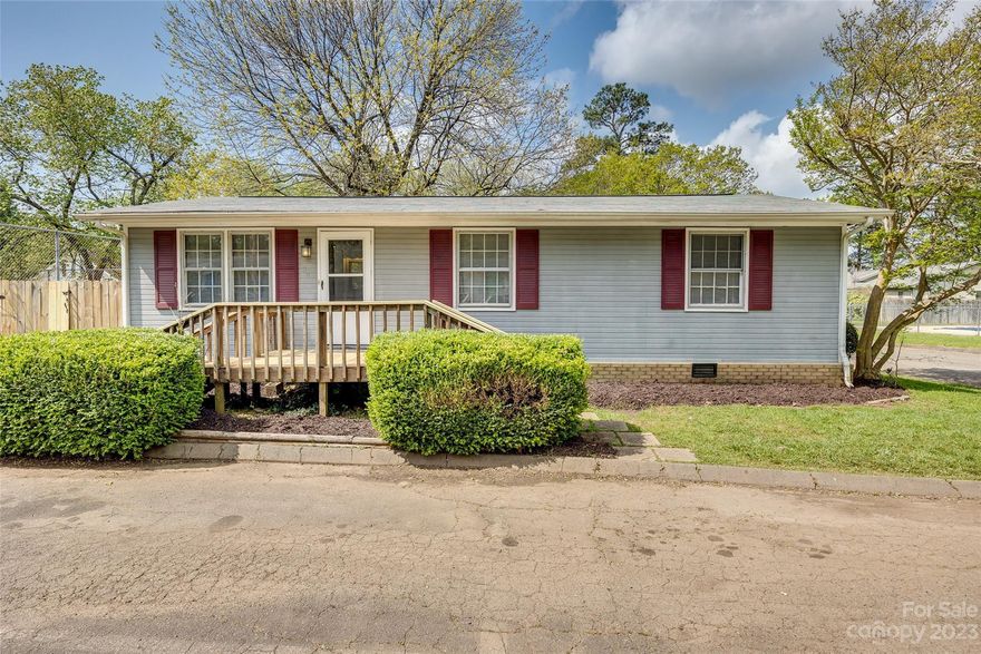 Wow! Completely updated home in best area of Rock Hill. 3 BR, 2 BA with luxury vinyl plank floor throughout main floor. Newly installed butcher block countertop and redesigned cabinet set up. Freshly painted with neutral paint. Close to entertainment, shopping, highway access, York Tech and Winthrop University.