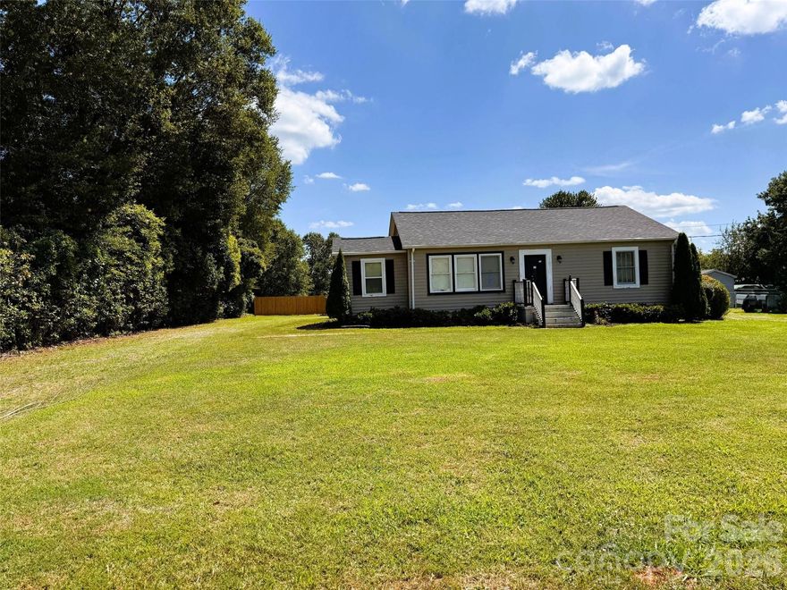 Ranch-style home featuring three bedrooms, one bathroom, and a bonus room, located on US 74 Business. The property includes a detached shed and sits on approximately 0.48 acres. Property is being sold as-is. Buyers and agents are encouraged to review all attachments prior to submitting offers.