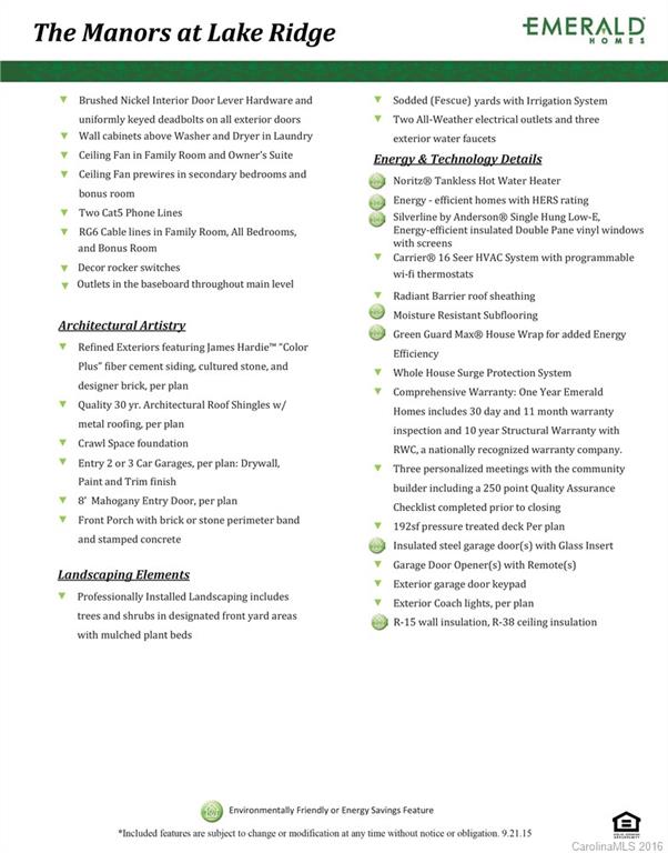 The Manors at Lake Ridge - Residential