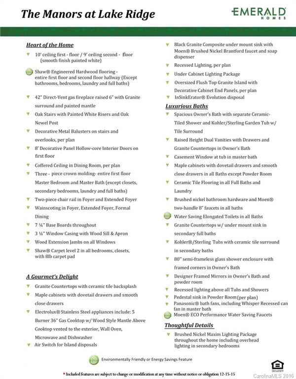 The Manors at Lake Ridge - Residential