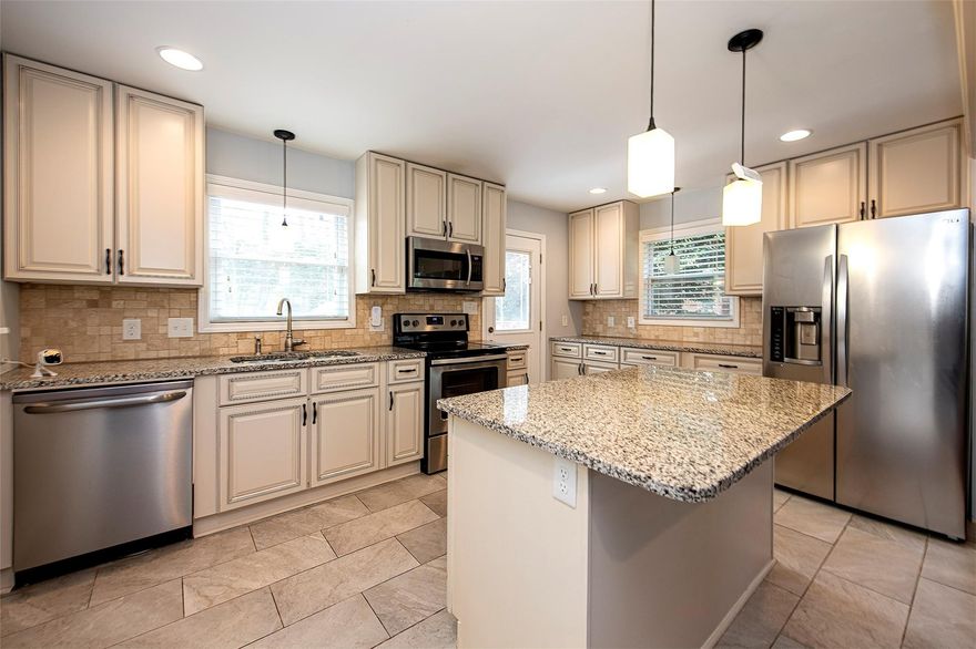 Stunning, professionally remodeled Craftsmansyle home in the desirable (no HOA) Montclaire neighborhood! This beautiful home features 4 bedrooms & 2 1/2 bathrooms, which have been updated with modern fixtures & finishes. The kitchen is beautifully renovated with custom cabinets, island and stainless steel appliances.  This home comes equipped with numerous energy-saving upgrades including windows and HVAC installed in 2017, insulated & air sealed attic, insulated crawl space with vapor barrier & Nest smart thermostat. The back deck has new boards & was just re-stained.  The backyard is fenced in with a paver patio & landscaping includes a new French drain. Outside there is  a large shed for extra storage that has a new electric box.. Centrally located, this home is convenient to the light rail, South Park, Uptown and Pineville. Walk or ride your bike to the greenway and Park Road Park! *NOTE* The lower floor Master suite could be used as Airbnb with a seperate entrance and patio.