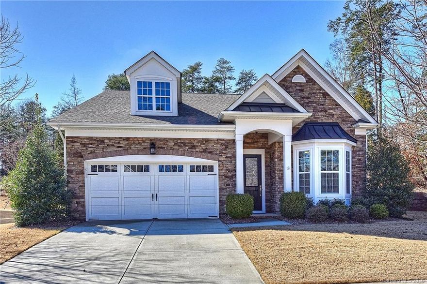 This immaculate home has it all! Kitchen boasts granite, s/s, tile backsplash, gas stove, under cabinet lighting! Beautiful handscraped wood floors!  Large master with trey ceiling & bay window for a view of the backyard!  All baths have granite & tile floors! Upstairs is bonus/4th bedroom with full bath & abundant storage. Relax on the covered porch in the back while viewing nothing but trees - a rare find! Lots of storage in the home & upgrades galore! Close to interstate, Low York Co taxes!