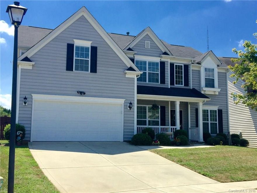 Back On Market! Appraisal performed, Inspections & Repairs made. Bring your pickiest buyer, this Gorgeous home screams "Custom." Meticulously maintained 4 BR w/Bonus/5th BR option, ea BR has a light in the walk-in closet, hardwood flooring, large kitchen w/ island & GE Profile SS appliances. There's a bill pay center/office/study area w/ cabinets & desk space, and a mud room w/ utility sink. Rot iron on stairs, custom blinds, built in book shelves in family room & Large fenced yard.