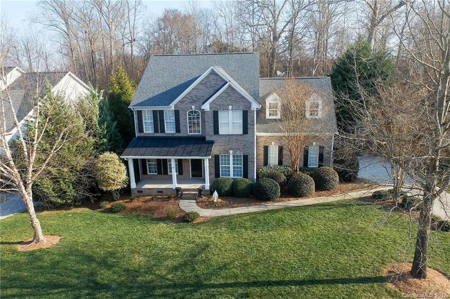 Immaculate home in highly desirable neighborhood Sutton Place. Easy access to interstate along with best schools Fort Mill offers. Home is in pristine condition and private lot. Roof replaced in 2014. Open floor plan formal living room, dining room, and den with abundant moldings and neutral colors. Chef's kitchen with plenty of recessed lighting, 42" cherry cabinets and corian countertops and under cabinet lighting. Office with French doors, & a master suite w/ trey ceilings. Don't miss out!