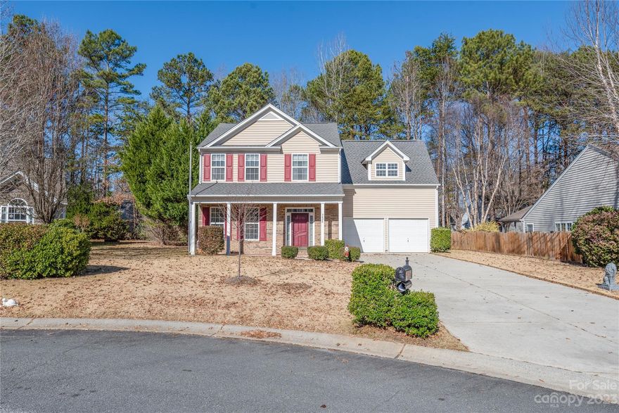 Welcome home to this charming well-maintained home nestled in a cul-de-sac in the beautiful Legacy Park neighborhood. The inviting foyer area welcomes you with beautiful hardwood flooring throughout the main floor. The kitchen opens up to the living area making it a great space to cook and entertain. The primary bedroom includes dual vanities and a large walk-in closet. Additional bedrooms are spacious. The fourth bedroom can be used as an office or recreation room. Legacy Park offers a community pool, tennis and basketball courts, a fishing pond, playground, and much more. Don't miss out on this move-in-ready home!
The washer, dryer, refrigerator, and TV in the fourth bedroom will convey with the home.

Professional photos coming 12/21/2023