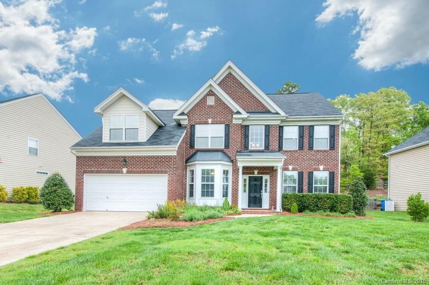 $3000 buyer $ - close by 7/30/15! NEW kitchen & 2 bath granite coming. 100% financing eligible. NEW H2O heater '12, furnace 12/14, brick front, energy efficient window film, 2 staircases, 2-story foyer, vaulted great room, master up, gas FP, move-in ready, surround sound, Cat 5 network, extended 2-tiered rear deck for entertaining, fenced yard, 2 walk-in master closets, 4th/bonus w/storage & closet, office w/closet down/5th BR, hot tub neg. Indoor rec/b-ball court, pool w/slides, tennis etc.