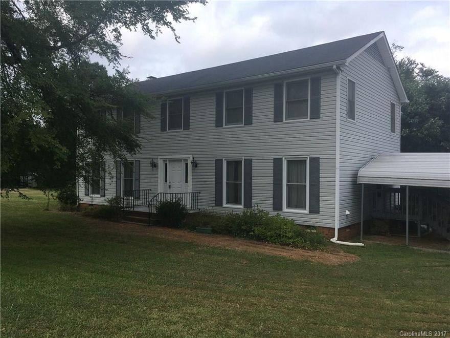 Sprawling 5 acre property that has been a family homestead for years. This stately home and property has plenty of room for horses and your family to start your journey and make wonderful memories! You will surely feel the comfort of family when you tour this excellent property.  Seller is motivated to sell!