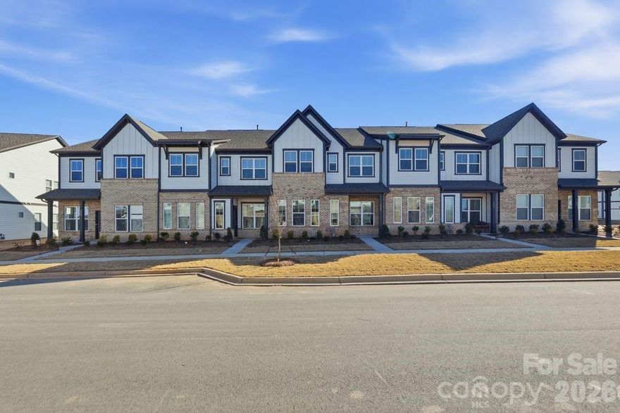 What’s special: 1st Floor Primary Suite | End Unit | Dedicated Study. New Construction - Ready Now! Built by America's Most Trusted Home Builder. Welcome to the Telluride at 3131 Beacon Heights Road in The Ridge at Sugar Creek in Indian Land. This bright end unit townhome opens with an inviting kitchen that flows into the casual dining area and the spacious gathering room, creating an easygoing layout for everyday living. The first floor includes a comfortable primary suite with a private bathroom and a walk-in closet. Upstairs, a flexible loft pairs with a dedicated study and two additional bedrooms that share a full bathroom, giving you plenty of room to work and unwind. The Ridge at Sugar Creek offers a friendly community feel with a new pool and a planned greenway trail to enjoy throughout the seasons. You are about four and a half miles from Ballantyne, where dining, entertainment, and community events at the Ballantyne Bowl bring the area to life, and you will appreciate simple commutes with I-77, I-485, and Ballantyne Corporate Park close to home. Additional highlights include: Study in place of flex upstairs and built-in ledge in the primary shower. MLS#4343285