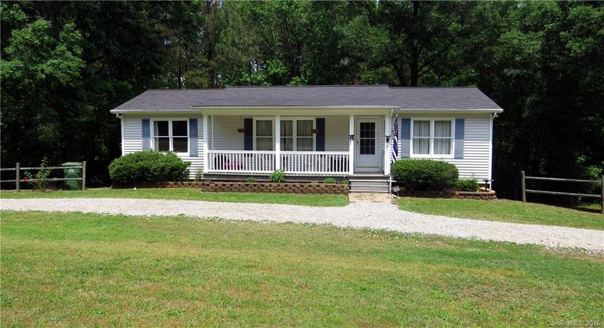 Adorable ranch with split floorplan. Enjoy the large master bedroom with berber carpet and walk-in closet,
plus spacious family room, and upgraded kitchen - ceramic tile, granite counters and stainless steel
appliances. Second bedroom also has walk-in closet. Finished Basement with extra bedroom and
entertainment bar opens to fenced back yard. Basement storage area great for lawn equipment/workshop
is unheated with garage door entry. Large, private wooded lot.