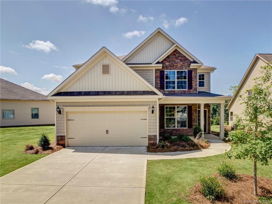 New Construction built in the highly amenitized Berewick community- National Builders' Milton plan featuring highly efficient construction materials assuring low monthly utility bills - granite counters in the Kitchen AND baths; hardwood floors on the 1st floor; stainless appliances, tile backsplash + tile surround in master shower. Heavy molding throughout deliver confidence in the quality level in this award winning home. Impressive foyer entry leading open kitchen/breakfast + family room.