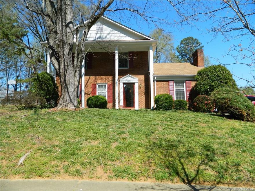 Come see this all brick home with a lot of potential.  Very nice hardwoods in the bedrooms.  Quiet streets but not far from all the necessities you need.  There is a leak in one of the bathrooms, needs some TLC and priced accordingly.  Home being sold "as is"