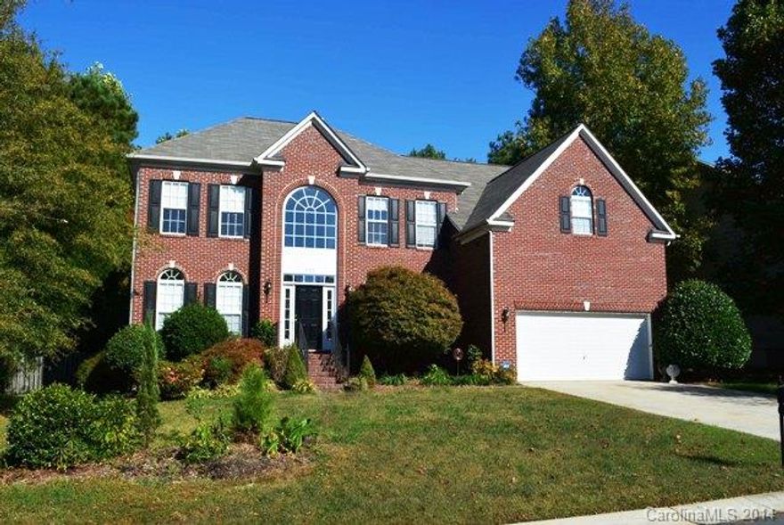 Over 4000 heated sq feet on beautiful, fenced in lot. Private backyard w/huge deck. Formal living & dining rooms. Spacious kitchen w/abundance of cabinets & granite countertops. Walk in pantry. Oversized great room w/gas fireplace. HW floors in kitchen & sunroom. Two room BR suite on 1st floor; full BA on 1st floor. Huge master suite;tray ceiling, two walk in closets, separate sinks, whirlpool tub & separate shower. 3 additional BRs upstairs plus large bonus could be 6th bedroom.