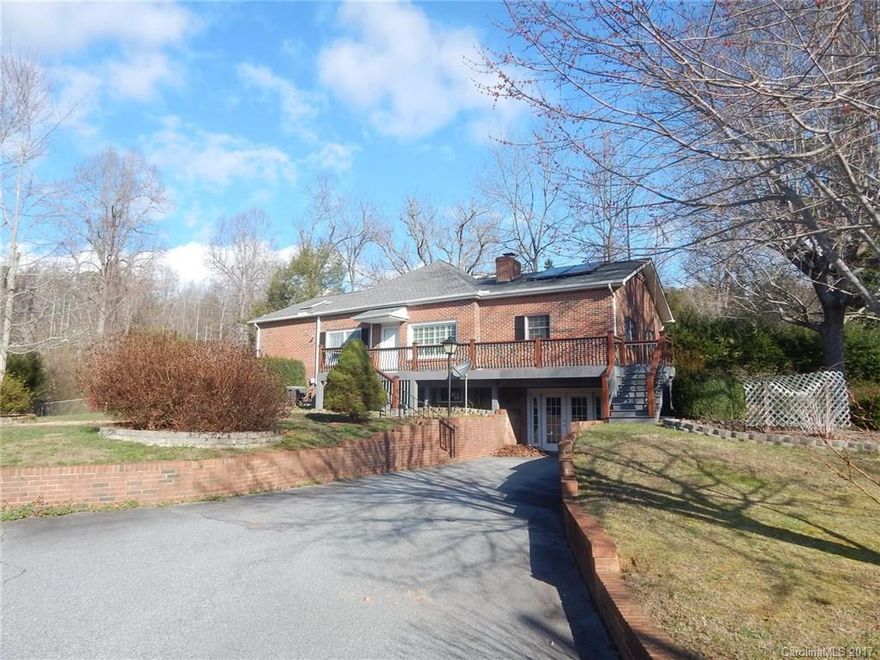 Cozy brick rancher situated on a nicely landscaped .80 acre lot. Home features solar water heater, complete back-up generator, two storage buildings. Seller owns fuel tank.  Perfect for starting up or slowing down.