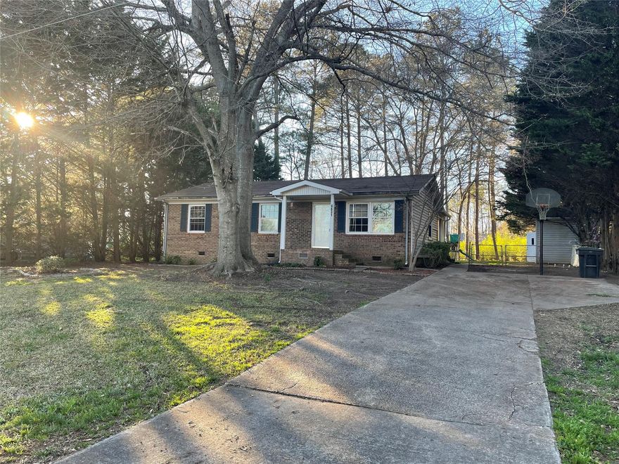 Great opportunity to add some TLC and make this home your own.  Perfect Fixer Upper or Investment property. Back on market due to no fault of the seller.  No appraisal or professional inspections have been completed by or shared with the owner.