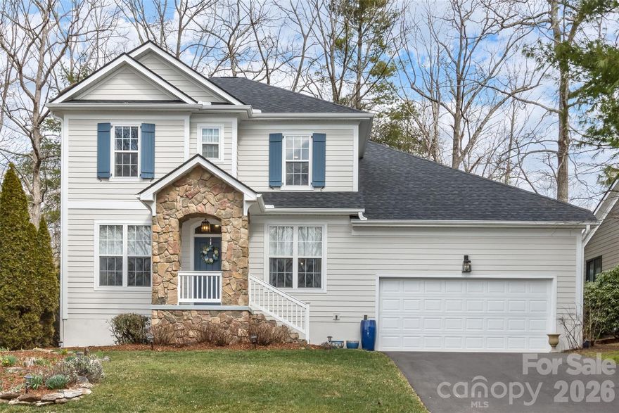 107 Mountain Drive offers 4 bedrooms, 3.5 baths, and over 2,500 sq ft with extensive recent upgrades: new architectural roof (2024), new asphalt driveway (2024), fresh interior and exterior paint, refinished oak hardwoods (main level), new upstairs carpet, updated lighting, and a newly fenced backyard (2025).

So much main-level living, including a dedicated office/den, formal dining room, and an easy, functional layout for everyday living and entertaining. The kitchen has been refreshed with new GE Profile appliances (2025), generous workspace, and excellent storage with a butler’s pantry plus additional pantry. The primary suite has been updated, and a large walk-in attic provides exceptional storage.

Major systems are updated: HVAC (2022), gas water heater (2025), and washer/dryer (2025).

Set on a private, usable backyard—ideal for entertaining, relaxing, or pets. Enjoy Biltmore Lake’s premier amenities: 62-acre lake, beach, boathouse, trails, tennis, pickleball, playgrounds, clubhouse, and an active social calendar.

Sellers have moved out—ready for immediate occupancy.