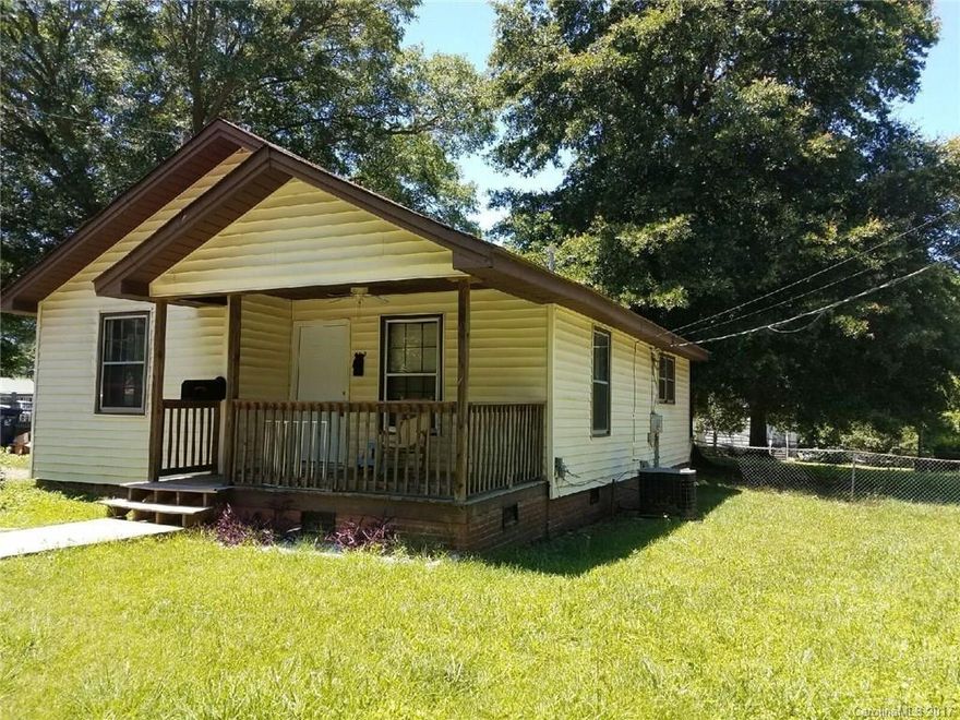 JUST LISTED-INVESTORS TAKE A LOOK-Traditional home in charming neighborhood-2 bedrooms, 1 bath-lots of potential just needs some TLC-nice size kitchen-fenced in back yard-welcoming front porch. Vinyl siding. Corner lot.
