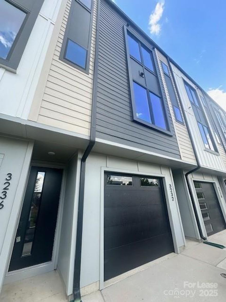 New Contruction Townhome for Rent!!! This spacious 3 bedroom townhome offers an open layout with the living room, dining area and kitchen seamlessly connected. The kitchen has a huge island, perfect for entertaining, and lots of cabinet space and a hood vent for those that love cooking! Each bedroom has its own private bathroom with a stylish tiled shower! Huge 2 car tandem garage on lower level with over 44 feet of length.