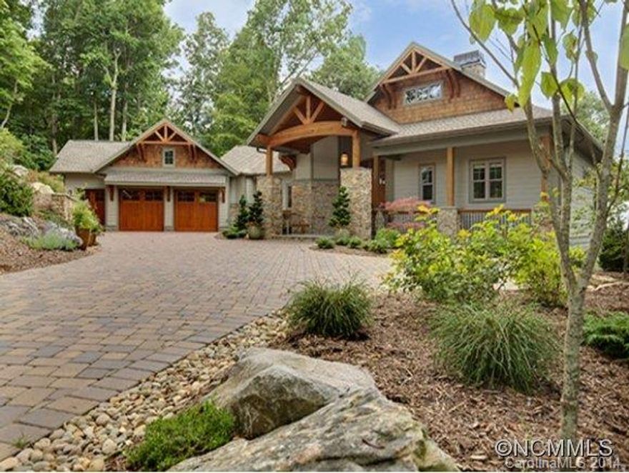 Newly built, Spectacular Mountain Masterpiece. Open layout showcases the large Chef Kitchen, Dining area which overlooks these terrific long distance mountain views. Grand and elegant. Great room with large stone fireplace. Master suite and office on the main level. Custom lighting, Sonos whole house surround sound system, and a full eight seat theatre room. 2 Guest suites on lower level. Amazing Outdoor space w/ fireplace in screened in porch.