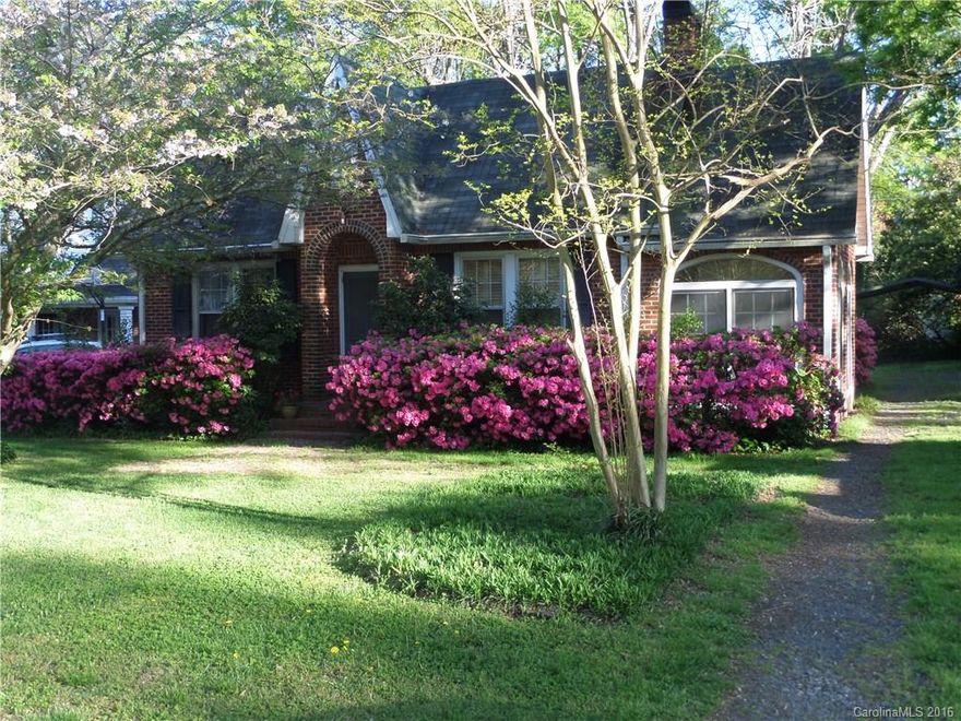 With a little TLC, this could be a dream home.  Original hardwood floors. Enclosed brick sun porch. New HVAC System installed in April of 2015.  Located in a desirable part of Rock Hill and very convenient to Winthrop. Home is being sold "AS IS".