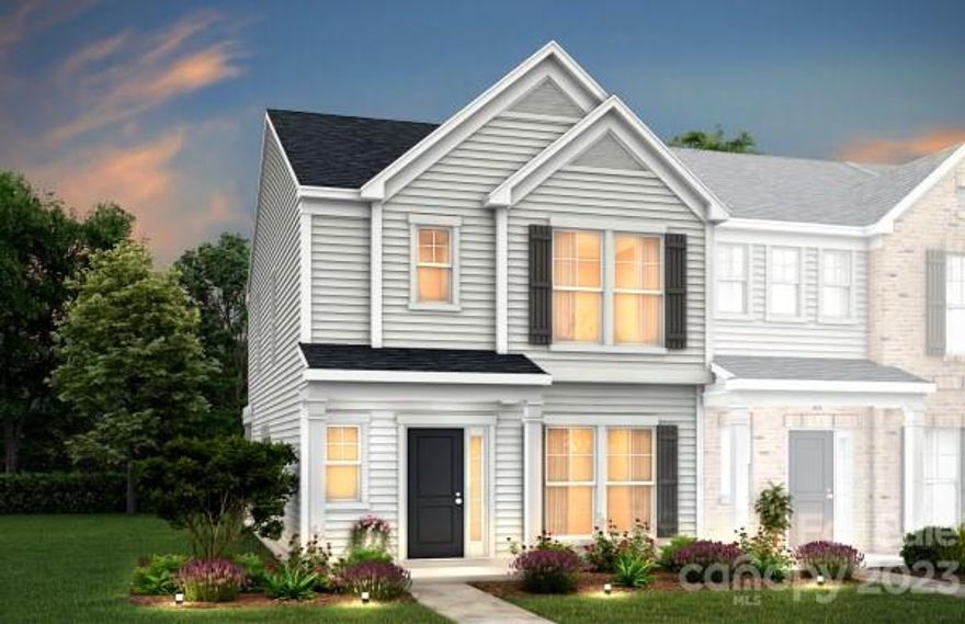 Check out this wonderful new Graylyn END UNIT 2-story attached townhome! This townhome features partial brick and James Hardie plank siding exterior. Enormous owner's suite, SS KitchenAid appliances, upgraded interior finishes, double vanity owner's bath, granite countertops, full sod/landscaping with lawn services. 3 Bedrooms/2 Full and 1 Half Baths. All of the finishes you would expect in a brand new home! Lovely new community with playground and dog park. Highly rated schools! Walk to W.R. Odell Elementary!