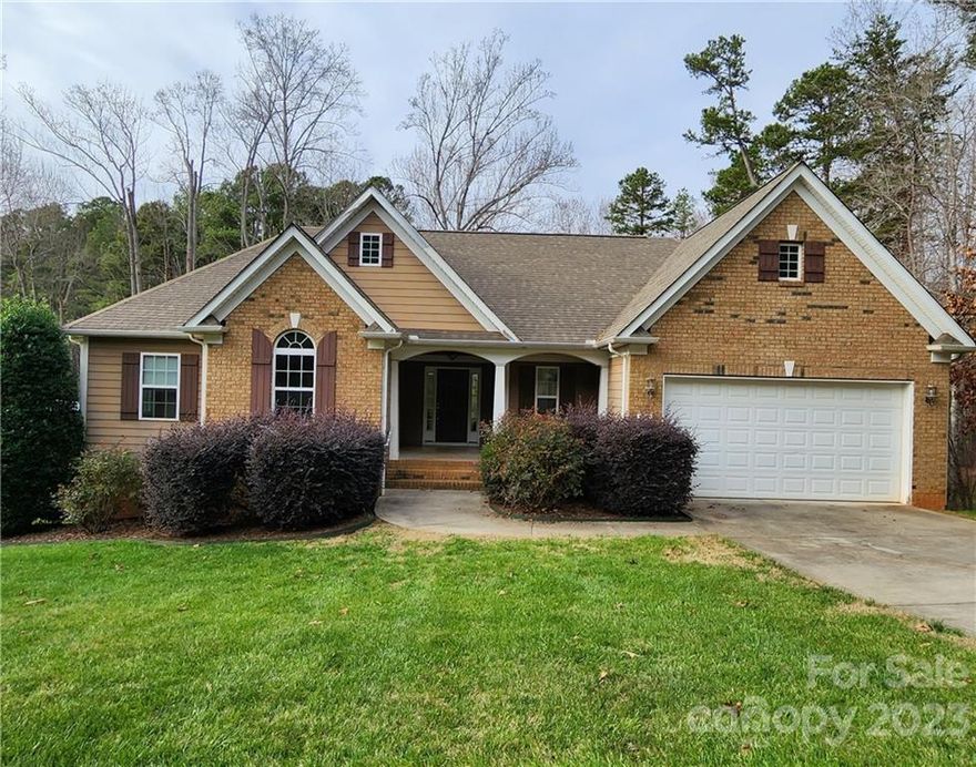 This is a stunning "Signature Home", built by Mike Palmer, local Sherrills Ford Builder. Vaulted ceilings, granite counter tops, kitchen back splash, wood floors, tile floors and other upgrades greet you as you enter the home. The open area floor plan gives enormous space for entertaining or family activities. Relax on one of two screened in porches, main floor or lower level or cozy up to the fireplace on those less then warm evenings. The Master Bedroom offers a trey ceiling with ambiance lighting, bumped out bench seating and an En suite. Double doors open to the spacious master closet. Other bedrooms offer large closets with ample storage space. The basement has endless possibilities when finishing. You also will have seasonal views of Lake Norman on this generously sized lot. This is a wonderful community with no HOA fees. The home is close to grocery stores, schools and shopping centers with ease of commuting.