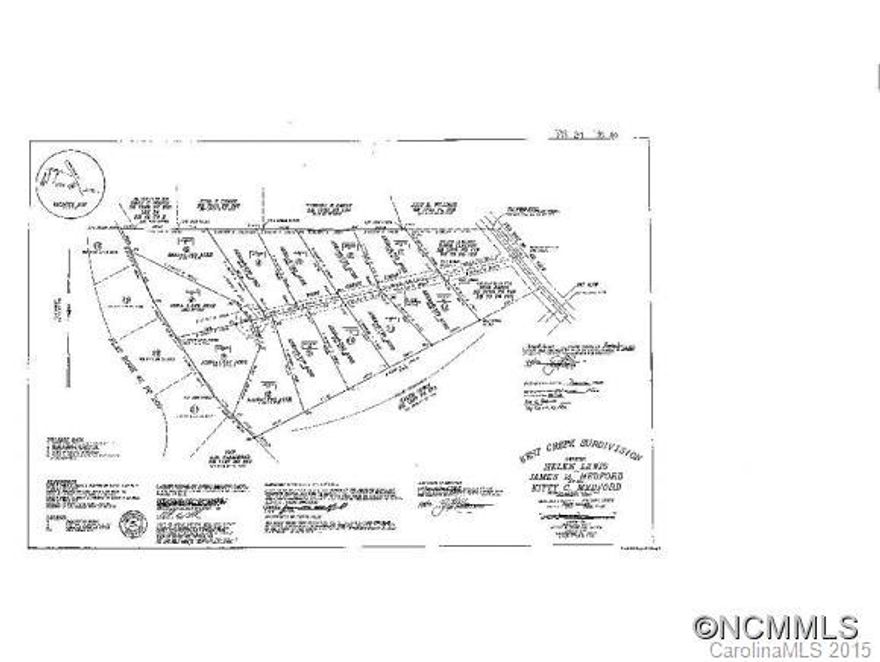 Great building lot in subdivision convenient to Asheville and shopping.  Lot is .79 acres and allows modular or doublewide homes.  Lot is on the right before the culdesac and has road maintenance agreement.  Show & sell