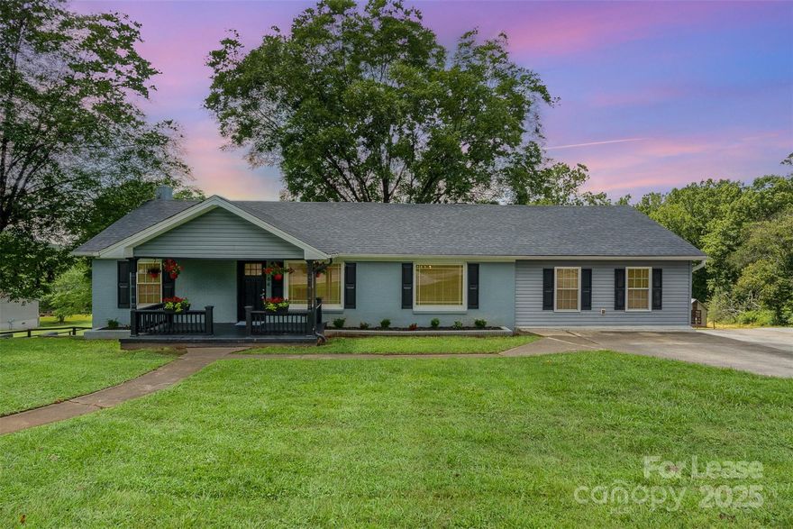 Rental opportunity! Discover this charming 4-bedroom, 3-bath home situated on a peaceful 8-acre lot, offering privacy, comfort, and scenic surroundings. This beautifully renovated home features hardwood floors, tile, granite countertops, and fresh interior paint throughout. Major updates—including the roof, HVAC, plumbing, and electrical—have all been completed within the past 6 years.
The exterior showcases painted brick, new siding, and upgraded outbuildings. Enjoy summer days by the pool, take in serene views of the neighboring cow pasture, and make use of the spacious 2-car carport. A chicken coop adds to the unique country charm.
A rare rental that blends tranquility and functionality, conveniently located just minutes from local amenities—don’t miss this exceptional opportunity!