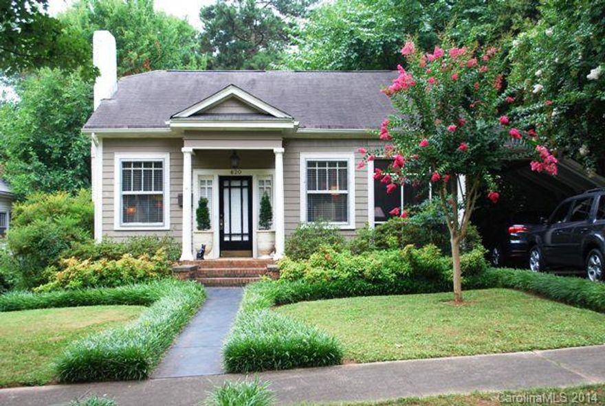 Absolutely Charming Ranch in Rock Hill's University Area.  2 Bed/2bath with Hardwood Floors Through Out.  Formal Dining Room.  Tons of Character and High Ceilings Through out.   Updated Kitchen for the Cook in the Family.  Great Room has Fireplace Hardwood Flooring & Crown Molding.   Updated Master Bath w/Ceramic Tile Walk In Shower & Dual Shower Heads.  Lots of Closet Space.  Screen Porch, Huge Deck, Fenced in Back Yard & a Carport.  This home Simply a Doll House.