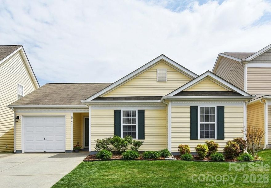 Charming 3-bedroom, 2-bath ranch-style home featuring a desirable split-bedroom floor plan that offers both privacy and functionality. This inviting layout is perfect for comfortable everyday living, with thoughtful updates throughout.

Step outside to enjoy your own private retreat—a fully fenced backyard ideal for pets, play, or entertaining—complete with a patio and gazebo for relaxing or hosting gatherings. Beautiful ornamental shrubbery enhances the landscaping, adding both curb appeal and charm.

Inside, you’ll find fresh neutral paint and updated light fixtures that create a bright, welcoming atmosphere. The kitchen is equipped with a new stove, microwave/range hood combo, and dishwasher, along with updated flooring (2025) that extends into the bathrooms and laundry room for a cohesive look. A washer and dryer are also included for added convenience.

Additional upgrades include a brand-new HVAC system (2025) with an existing warranty, as well as updated smoke detectors, offering added comfort and peace of mind.

Move-in ready with major updates already completed, this well-maintained home combines style, convenience, and modern comfort in one attractive package.