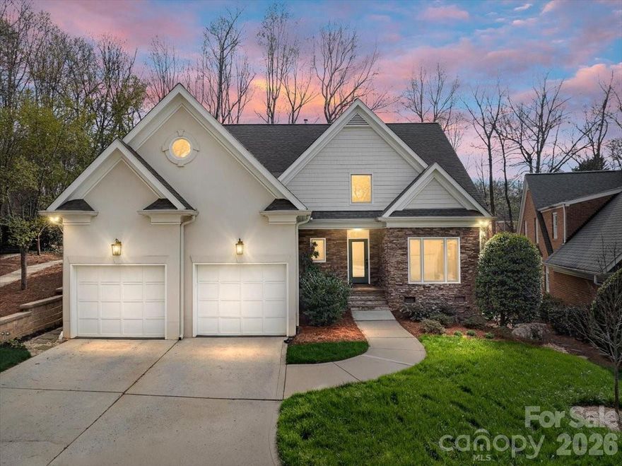 Welcome to 10401 Newberry Park Lane in desirable Ivy Hall—an intimate gated community of just 58 homes in South Charlotte. This beautifully updated 3-bedroom home offers approximately 3,000 square feet of thoughtfully designed living space filled with natural light.
The main level features a spacious primary suite, providing comfort and convenience, along with stunning hardwood floors that flow through the living areas. The chef’s kitchen is a standout, complete with Bosch appliances, elegant quartz countertops, and ample space for cooking and entertaining.A lower level offers a wall of built ins that can be used as a private office space with access to the backyard.  

Upstairs, you’ll find two additional bedrooms and a versatile bonus room—perfect for a home office, media room, or play space plus a partially conditioned space the seller revised from walk-in attic space for a storage room.  

Step outside to enjoy the private fenced backyard area, ideal for relaxing or entertaining. Ivy Hall residents also enjoy low-maintenance living with lawn care included, as well as access to private neighborhood walking trails.

With extensive updates throughout (see attachments for the full list), this home combines modern upgrades with the charm of a quiet, gated community in a prime Charlotte location.

Come experience the comfort, light, and lifestyle this special home has to offer.