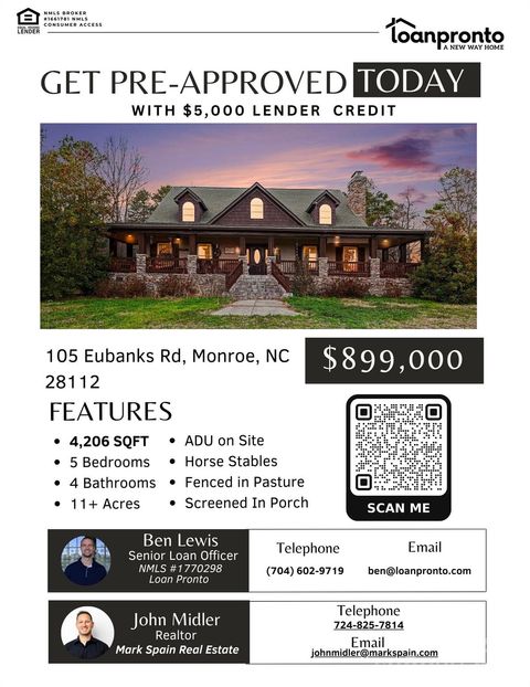 105 Eubanks Road Monroe NC 28112