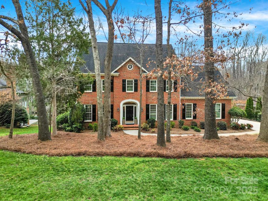 Beautiful Full Brick 4 Bedroom PLUS Main Level Bonus Room, 3.5 Bath Home In Sought-After Bellemeade on an Amazing Property - Over Half an Acre and Backed by Trees for Privacy! Soaring Two Story Foyer With Wood Flooring in Main Living Areas. Kitchen Features Granite Countertops, Gas Cooktop, Wall Oven, Pull-Outs in Cabinets and Separate Eat-In Area. Unique Floorplan with Large Bonus Room on Main Level - Use as Playroom, Theater Room, Rec Room or for Several Functions! True Laundry Room on Main Level With W/D Included! Upstairs You Will Find the Luxurious Primary Suite, with an En-Suite Bath, Walk-In Closets, Dual Sink Vanity, Separate Shower, Jetted Tub and Additional Storage. Two Secondary Bedrooms Connect Through Dual Sink Bathroom; One Secondary Bedroom with an En-Suite Bath. Don't Miss the HUGE Walk-Up Attic - Finish This Area in the Future for Additional Living Space! Outstanding Private Lot with Creek in Back and Mature Trees for Privacy. Award-Winning Schools. Don't Miss Out!