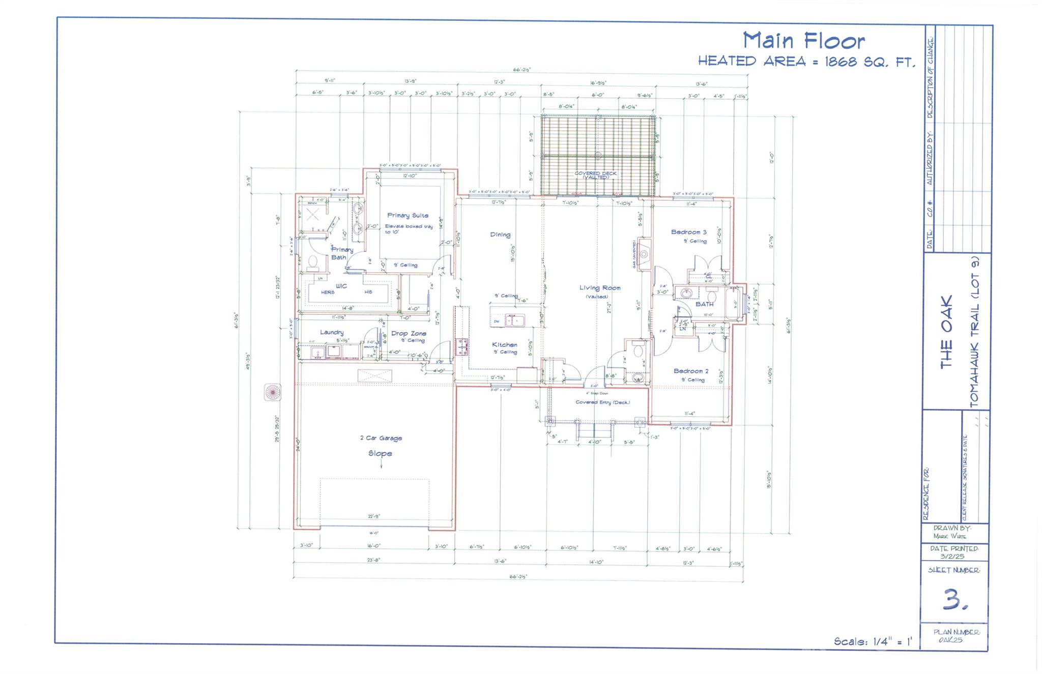 Lot 9 Tomahawk Trail
