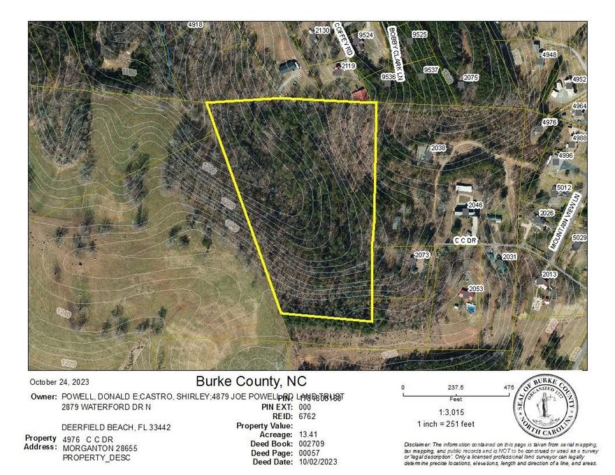 Are you looking for a place to build your private estate on over 10 acres? Well don't miss out on this just over 13 acre tract of that land has no restrictions! Would be suitable for building and farming or hunting. With a gentle slope and very useable, this land could be whatever you'd like to make it! Call today to view this property.