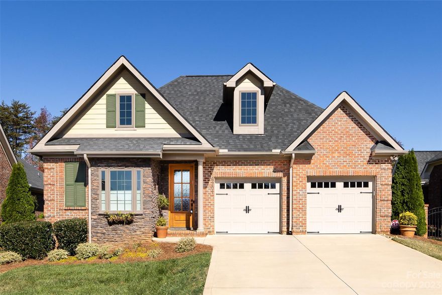 Luxurious one level living at The Springs at Westport Club! Low maintenance living mixed with beautiful finishes. Hardwoods, tile baths, walk in shower in the primary. Gourmet kitchen appliances. Large Family room with vaulted ceiling. Plenty of closet space. Gas fireplace. Great, private office/ library that overlooks a side deck . Large two car garage. Beautiful lighting. Easy one level living. Club membership at Westport Club is separate but offers golf, tennis, pickleball, a pool and fitness center.