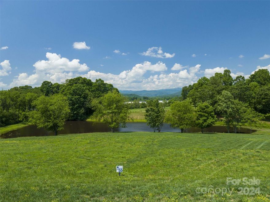 One of only 3 pond front lots. Amazing long-range mountain views and sunsets. This is an easy-build
lot located in Mills River. The Farm at Mills River offers a truly convenient location near highly
desirable amenities, easy access, gentle topography with city water, city sewer, natural gas, and
high-speed fiber-optic internet service. Community amenities include a community gathering space
with a fishing and floating pond, small beach, picnic area, and wide gentle roads that are perfect
for riding your bicycles. Reasonable HOA fees. Quietly nestled just minutes from both Asheville and
Hendersonville and super convenient to Asheville Regional Airport. Everything you ever wanted in a m
