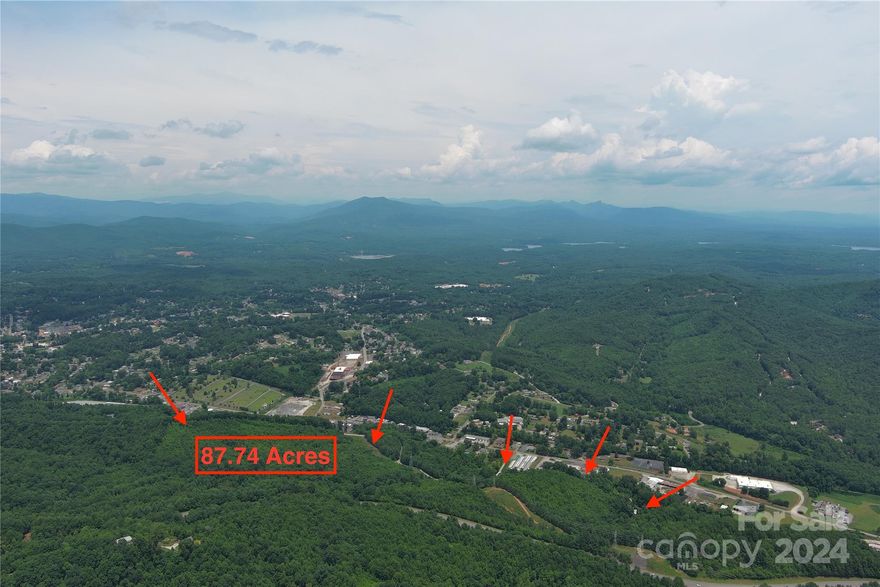 HUGE OPPORTUNITY!  This 87.74 acre tract located between Rutherford Rd. and the Hwy 221 By-pass is ready to be developed.  The 5.35 acre tract has frontage on Rutherford Rd. (must cross creek) and can also be accessed at Young's Creek Rd. just off Rutherford Rd.  Mt. Ida Dr. runs trough the property all the way to the Mt. Ida Wilderness Park.  There is also another adjoining tract listed to add to the acreage of this property.  MLS#4157419 is 30.04 acres listed for $180,000.  A total of 112+/- acres can be purchased for development. Adjoins Mt. Ida Wilderness Park.
