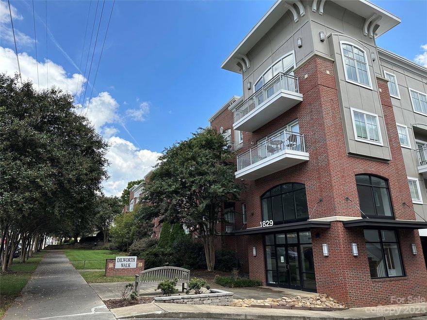 Back on the market due to no fault of seller. Move-in ready condo in the heart of Dilworth. This top floor, corner unit boasts a wraparound balcony, beautiful views, and protection from the street. This home is recently renovated and immaculate.  Brand new floors throughout, fresh paint, new HVAC, 10' ceilings, spacious kitchen cabinets, granite countertops, and stainless steel appliances. Don't miss out on this rare opportunity to live in one of the most walkable areas of Dilworth. Short commute to uptown, Southpark, or the airport.

 

Please contact owner for showing. Furnished pictures are virtually staged.
 

Please contact owner for showing. Furnished pictures are virtually staged.