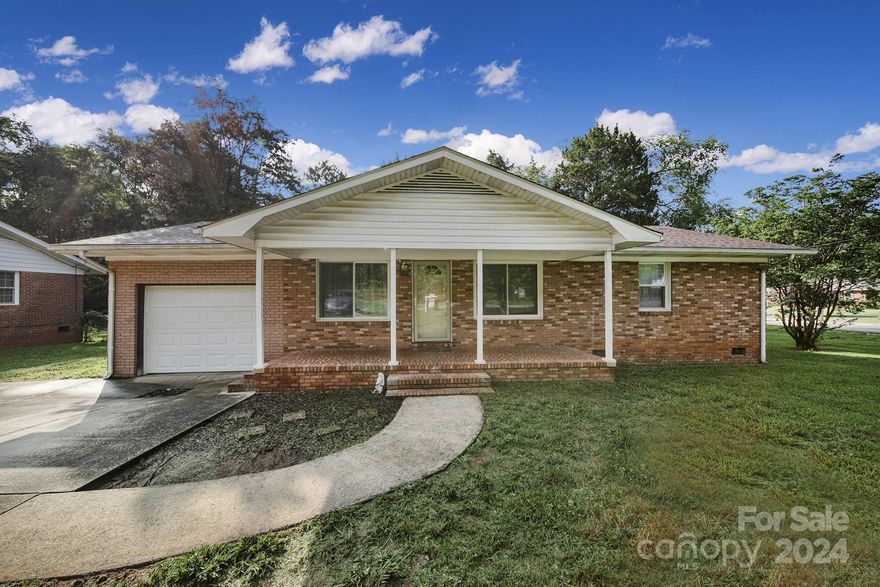 Check out this house and location in the heart of Rock Hill, SC.! Minutes to Winthrop University, Cherry Park (across the street) and minutes to downtown Rock Hill, SC and Dave Lyle Blvd! Enjoy the easy living in this ranch home with a heated and cooled garage. Make it livable heated sqft or a conditioned garage, bonus living area and or anything you can think of! The options are endless! Almost original 1960's ranch but, the bones are fantastic! Make this house your new home as it truly is your blank slate! These houses are hard to come by so, don't let this one pass you by! Property is being sold AS-IS.