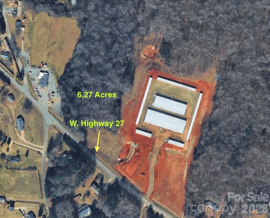 Two parcels totaling 6.27 acres with over 350' of road frontage.  Zoned residential, this site provides multiple possibilities for development or a private residence.  A natural spring is located on the property.  Please contact listing agent for details on connection to utilities.